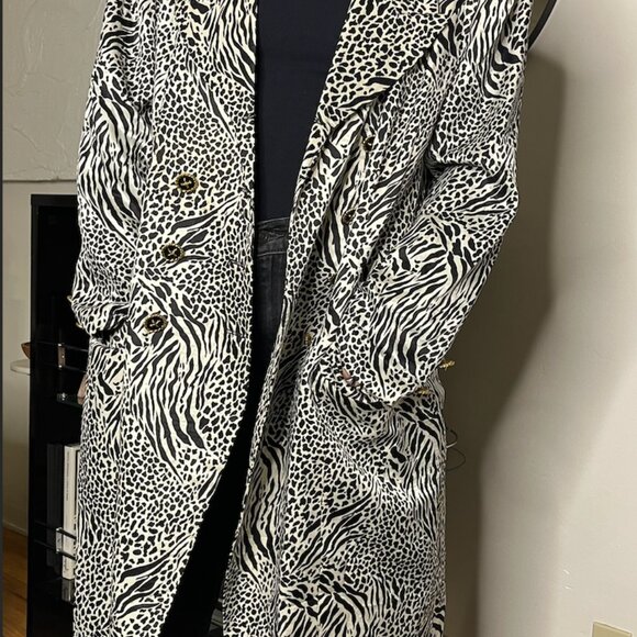 Lily & Taylor Zebra/Dalmation Print  Coat - Picture 7 of 15